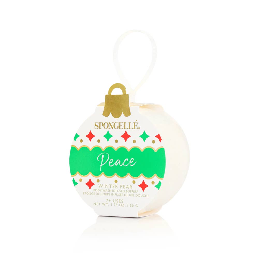 Holiday Ornament Buffer Spongelle Christmas Gift