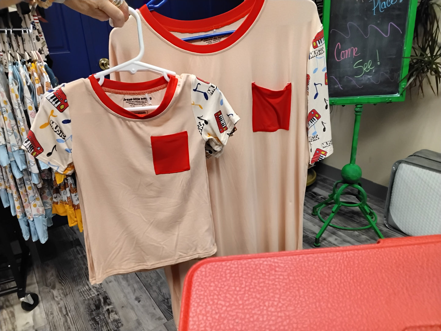 Piano Pocket Tee Toddler