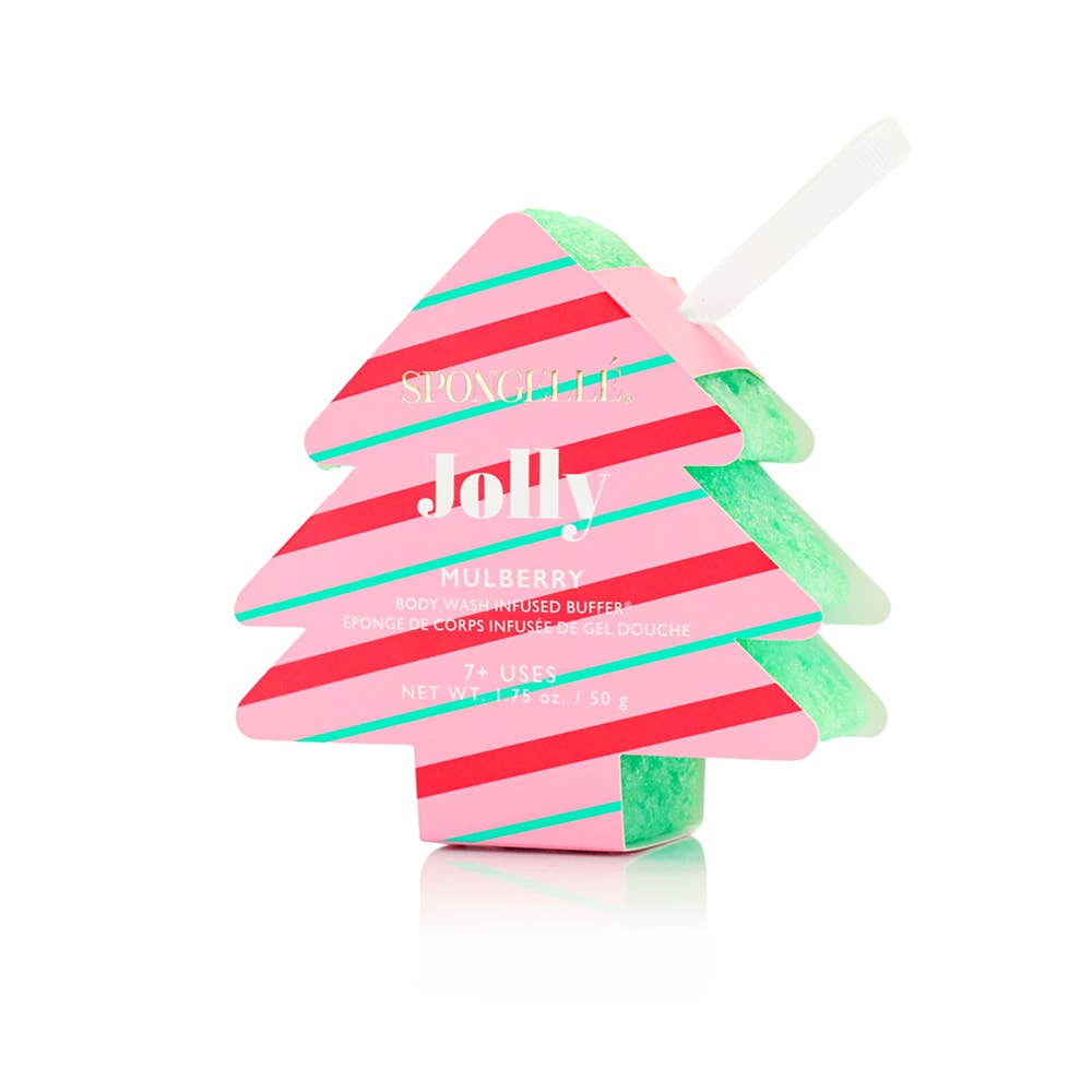 Holiday Tree Spongelle Buffer Christmas Gifts