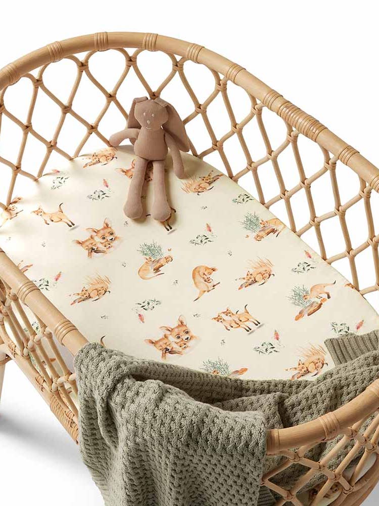 Lion or Kanga Bassinet Sheet / Change Pad Cover