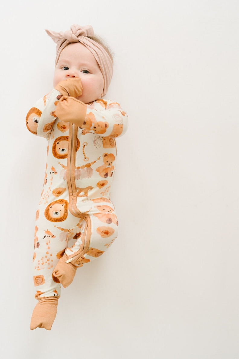 Teddy Lions Bamboo Sleeper