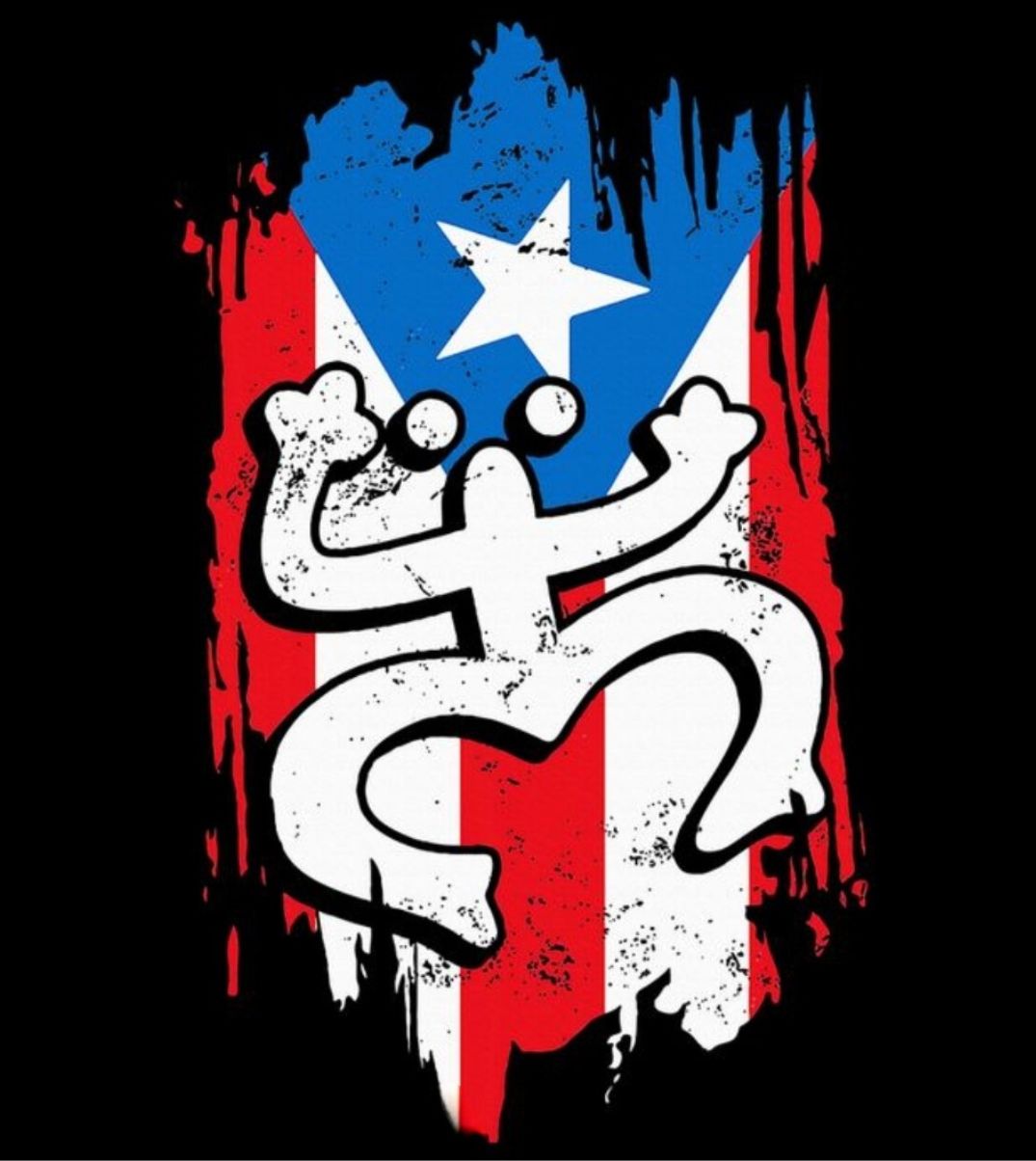 Puerto Rico Sleeper w/Flag and Frog