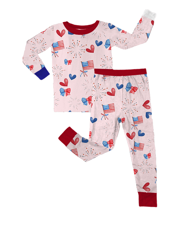 "Miss America" Bow Independence 2 pc jammie