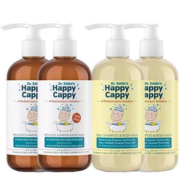 Happy Cappy Medicated or Shampoo & Body Wash