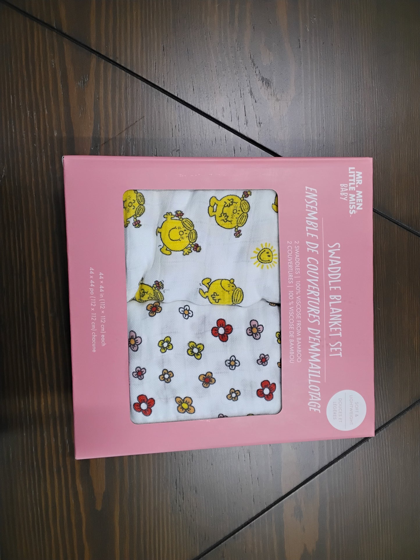 Little Miss Sunshine 2pc Swaddle Blanket Set –