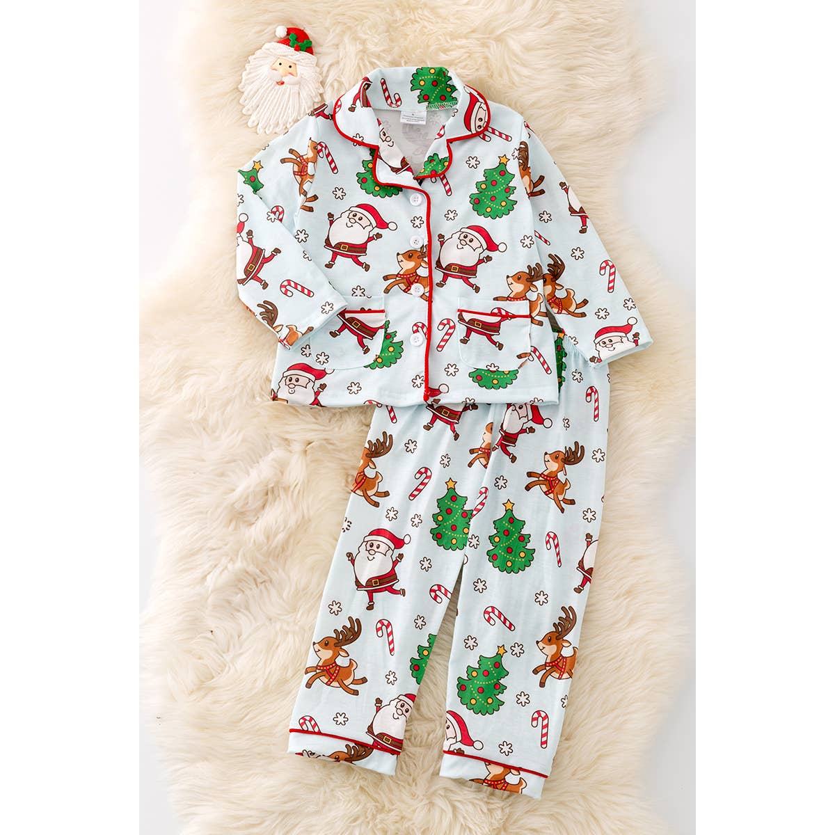 Old Fashioned Santa Pajamas