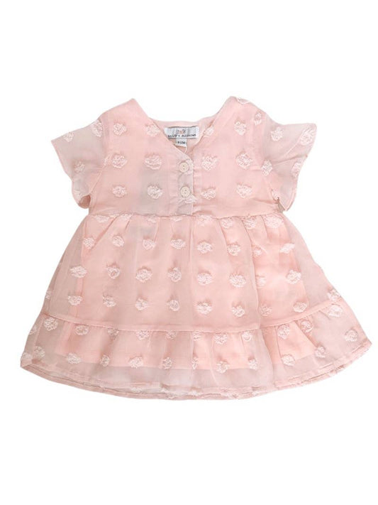 Mommy and Me Pink Dot Dress- Baby Dress