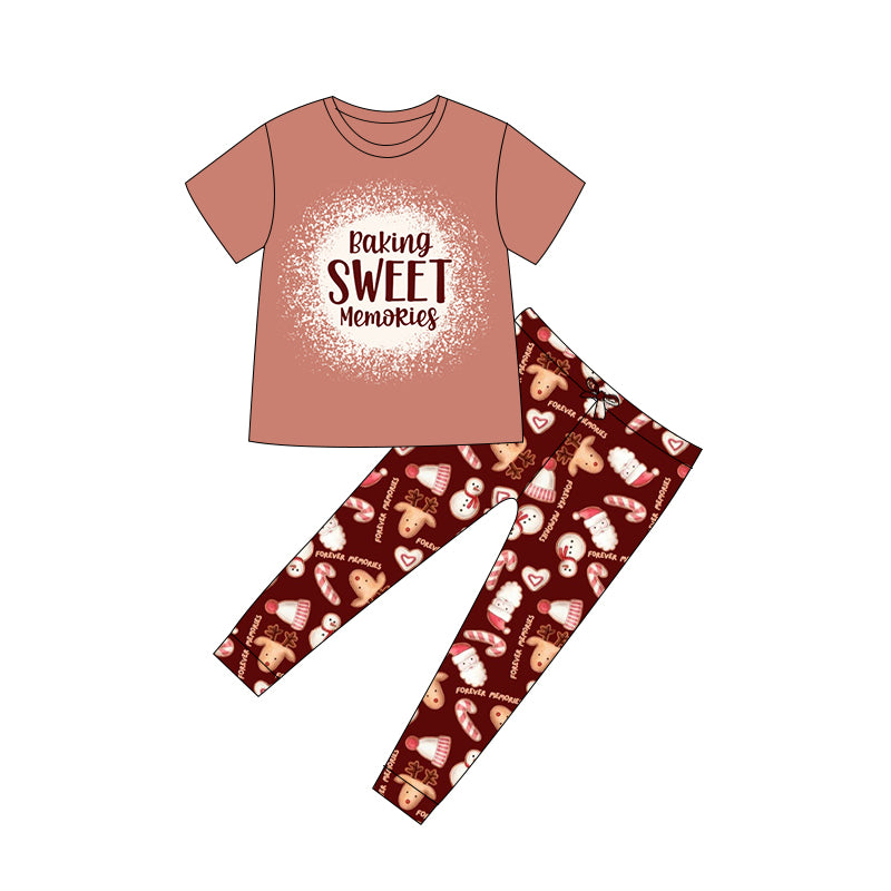 Christmas cookie collection - Baking Sweet Memories Girl 2pc regular pant outfit
