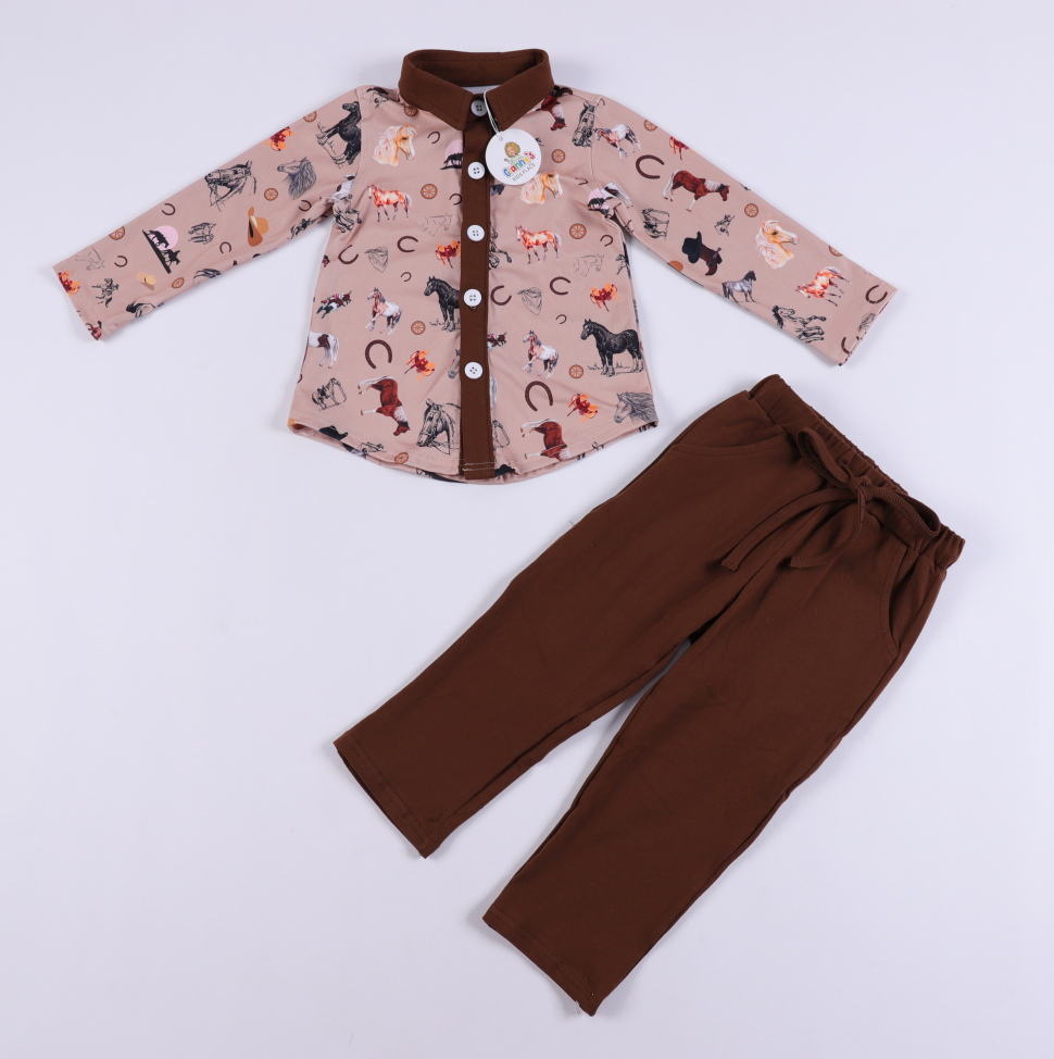 Western boy 2 pc Outfit