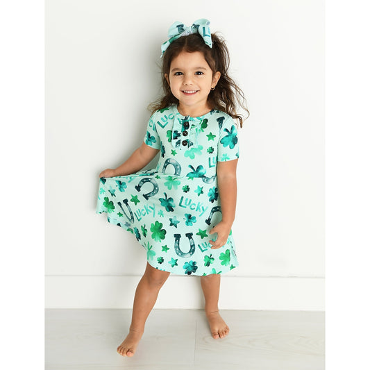 Lucky Shamrock Dress