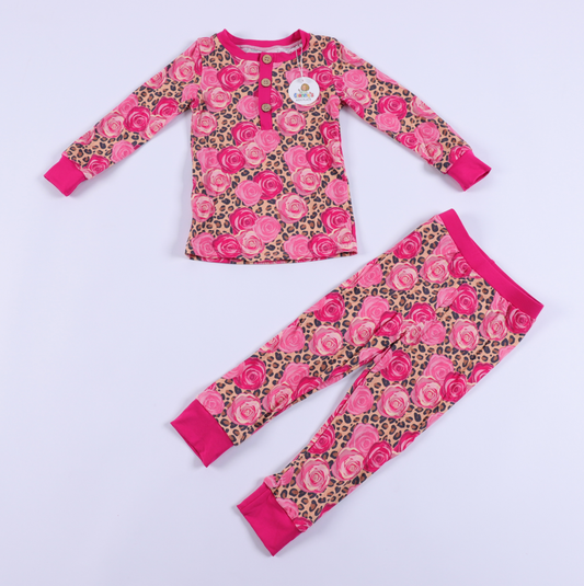 Cheetah Rose Jammies