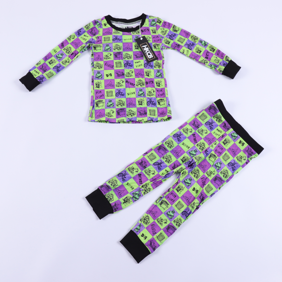 Dirty and Grimy 2 pc jammies