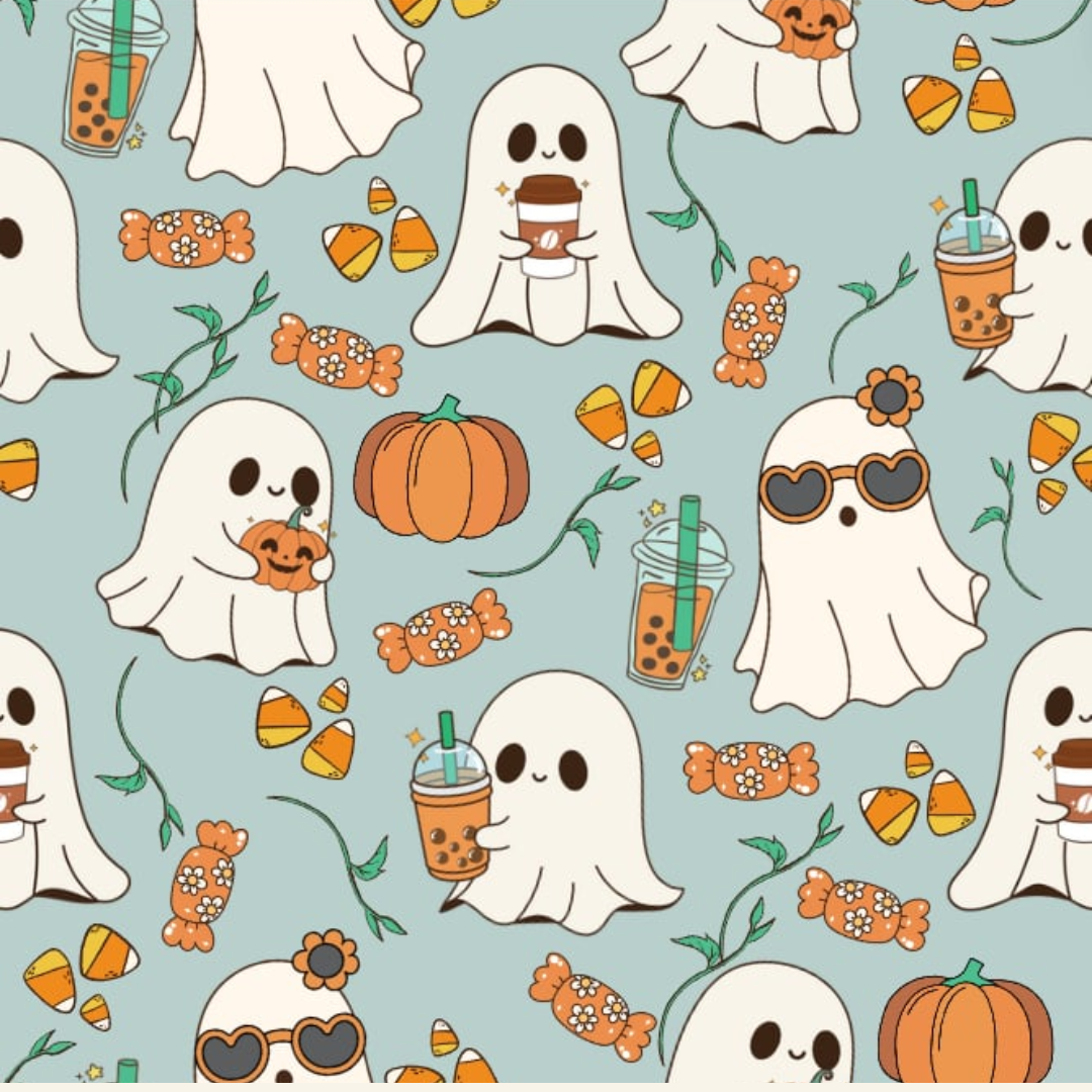 Ghouls Just Wanna Have Fun 2pc Girl Bell Bottoms outfit