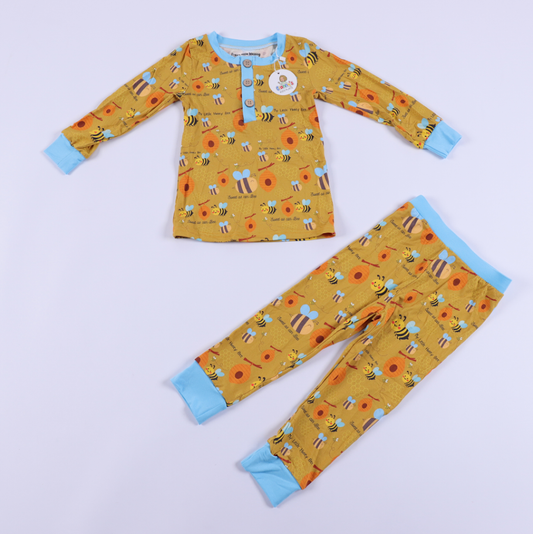 Honey Bee 2pc Jammies (also sleeper available)