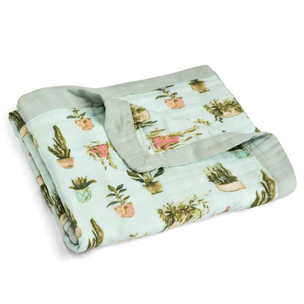 Potted Plants Big Lovey Blanket