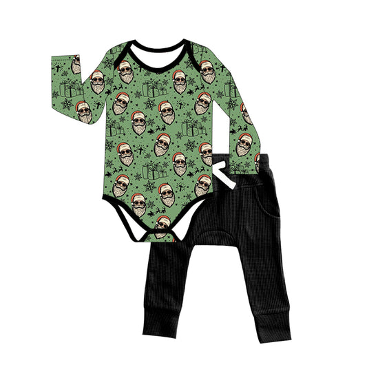 Cool Santa onesie 2pc pant outfit