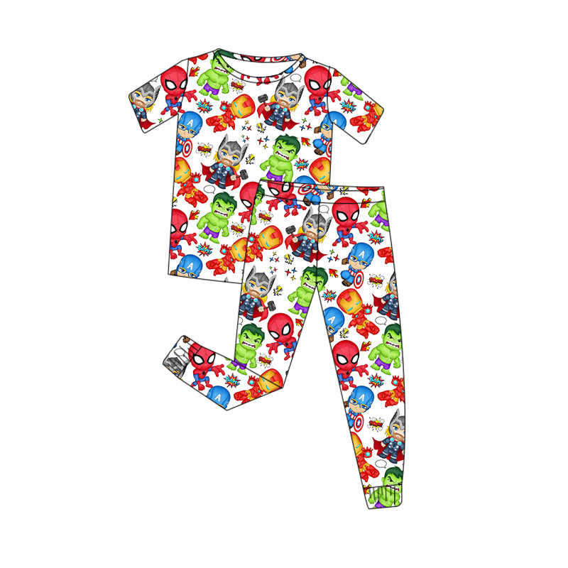 Marvel Superhero 2pc Jammies