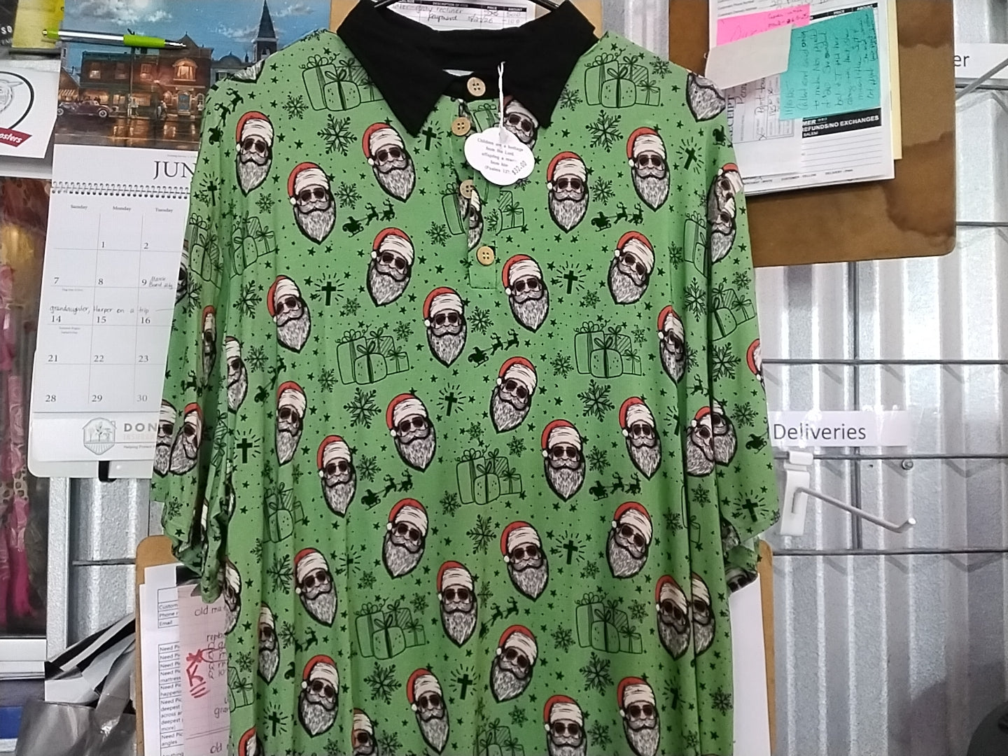 Cool Santa MENS shirt only