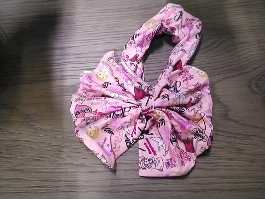 Jesus girl hairbow (matches sleeper or jammies)
