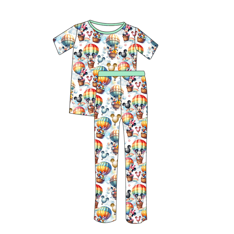 Mickey and Friends Hot Air Balloon 2pc jammies