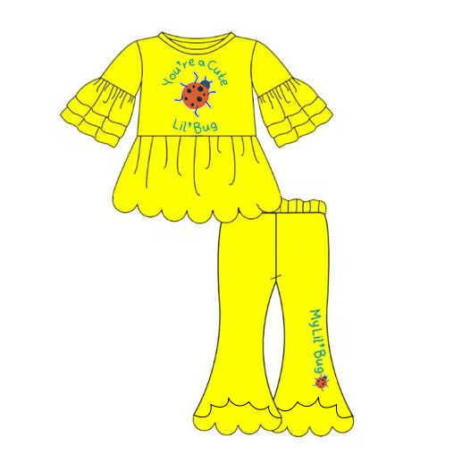 You're a cute Little Bug Girl Outfit