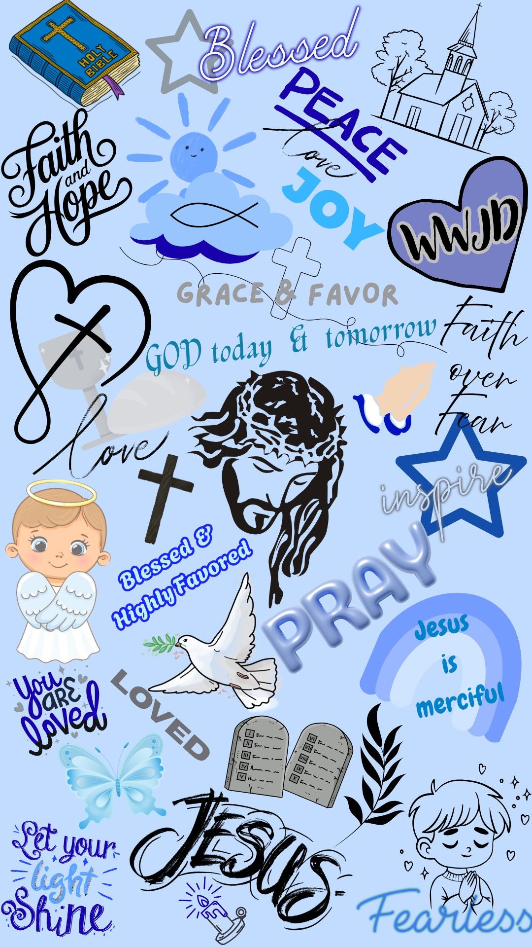 Jesus - Boy 2 pc jammie(also in sleeper)