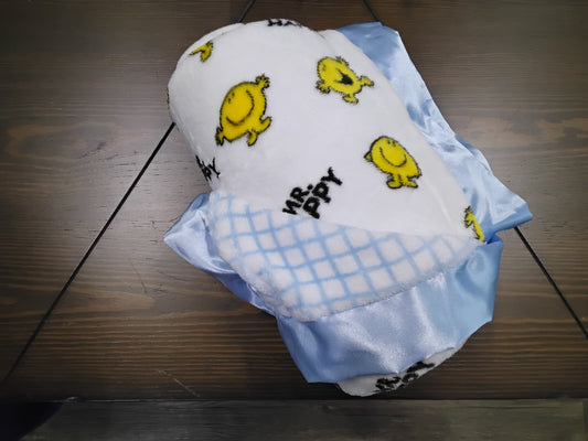 Mr. Men Ultra Soft Thick Reversible Blanket