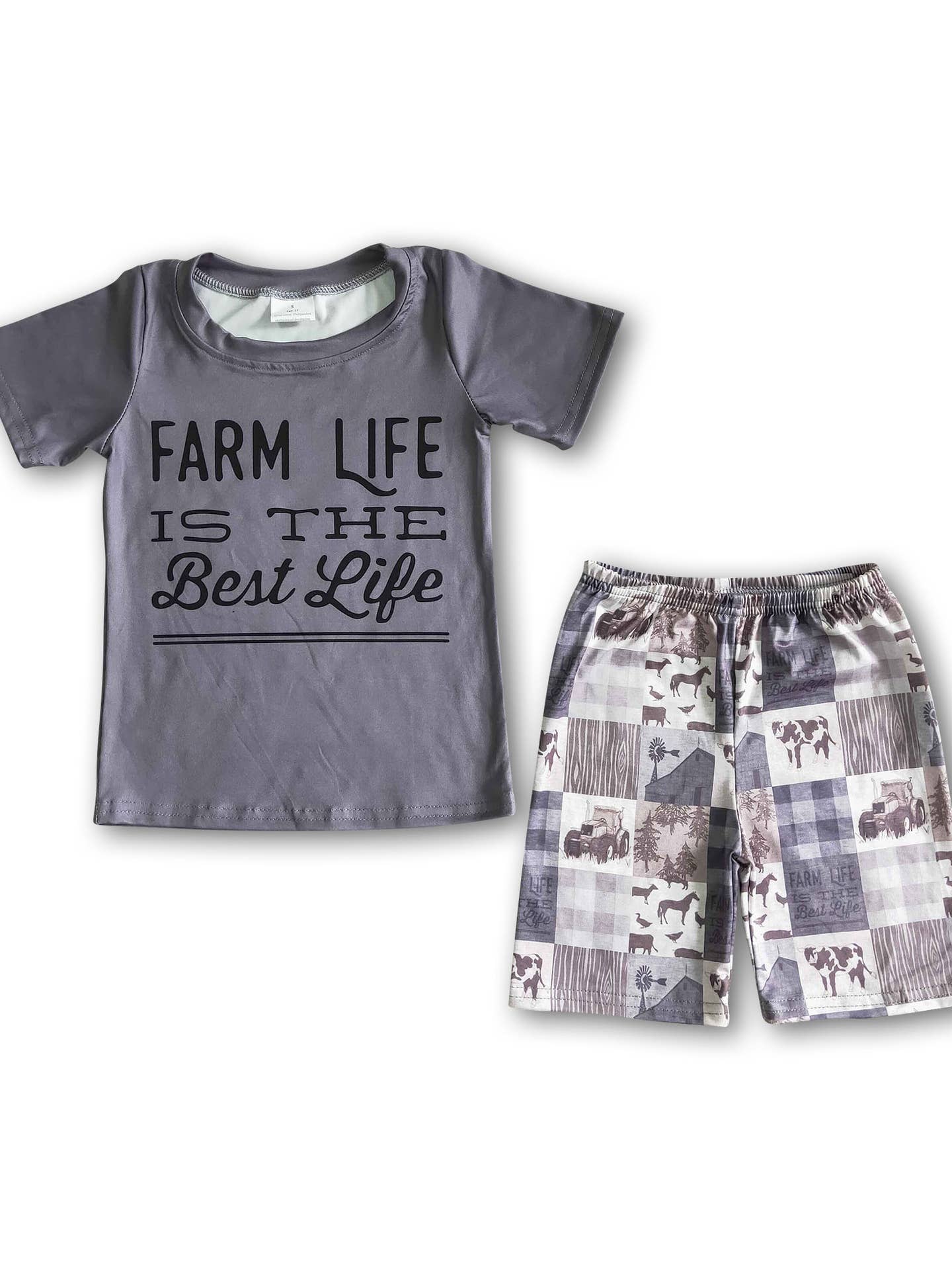 Farm Life 2pc Short Set