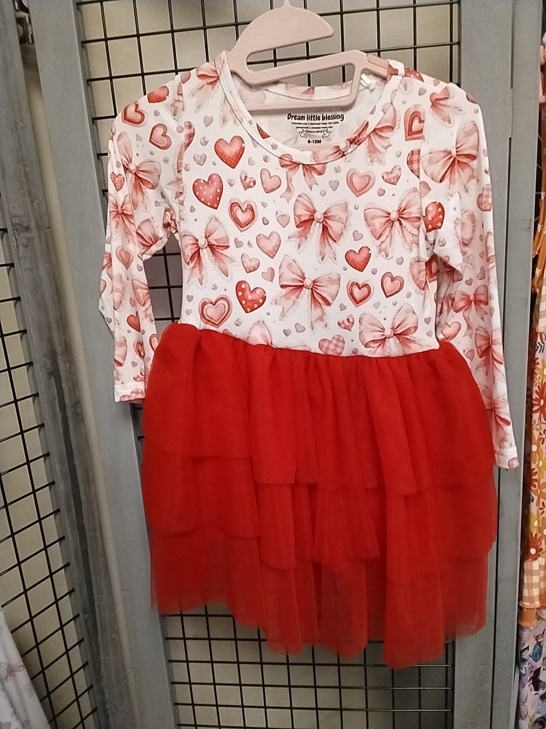 Heart bow or Valentine Dress