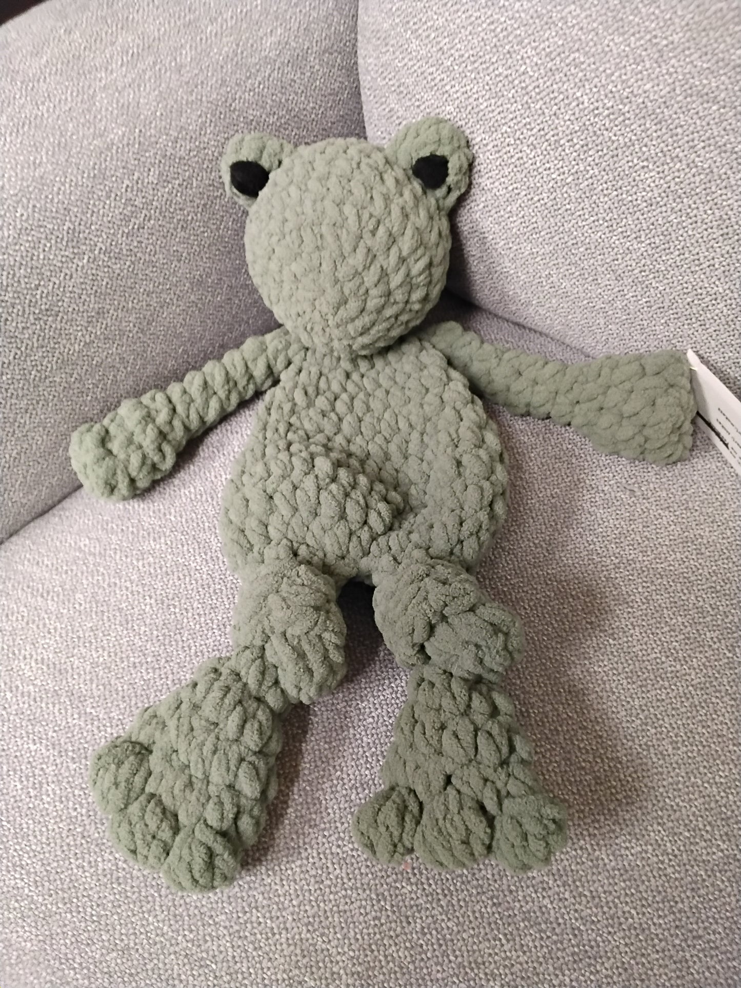 Handmade Crochet Frog