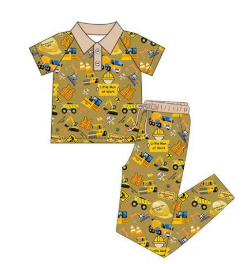 Little Man at Work Construction outfit
