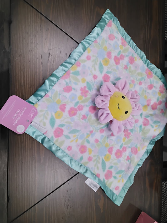 Happy Flower Security Blanket