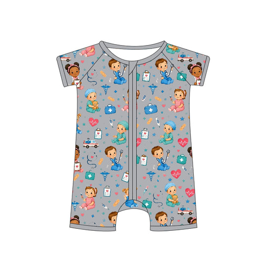 Baby, medical One piece short leg jammie