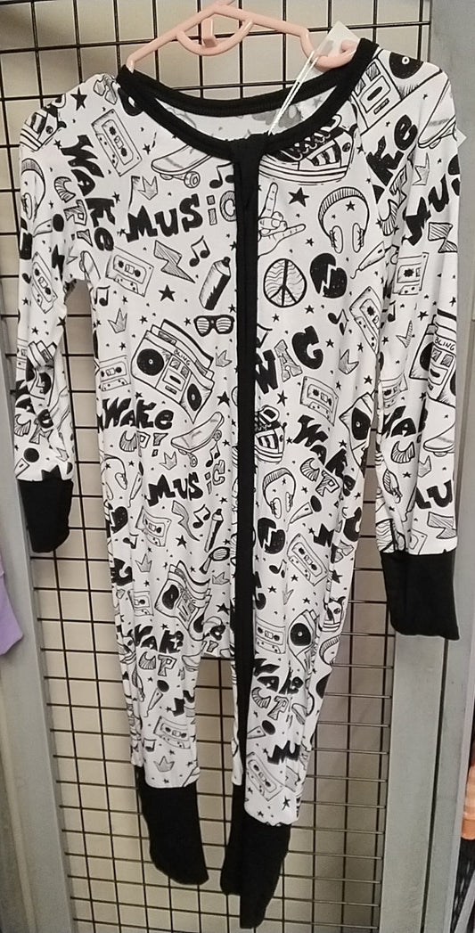 Music/Swag/80's sleeper (also in 2pc jammie)