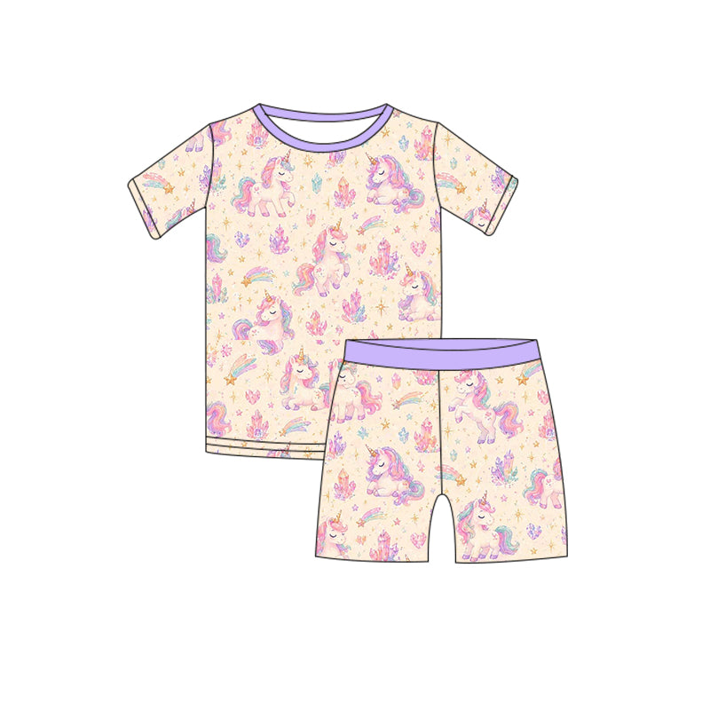 Unicorn 2pc jammie
