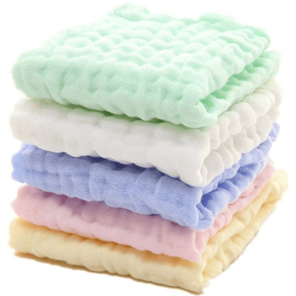 Cotton Muslin Baby Towel 3pk